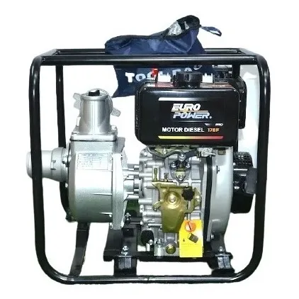 Nuevo Motobomba Europower Diesel 6hp Mod:dp30 3x3 De Caudal 