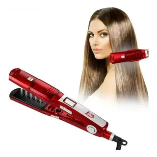 Ferro Alisador De Cabelo Hidratante E Vaporizante Para Seu