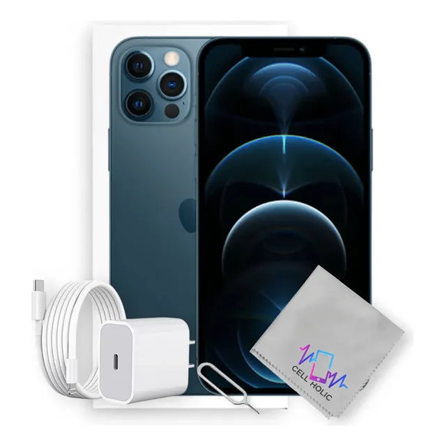 Apple iPhone 12 Pro Max (256 Gb) - Azul Pacífico (open Box) Garantia