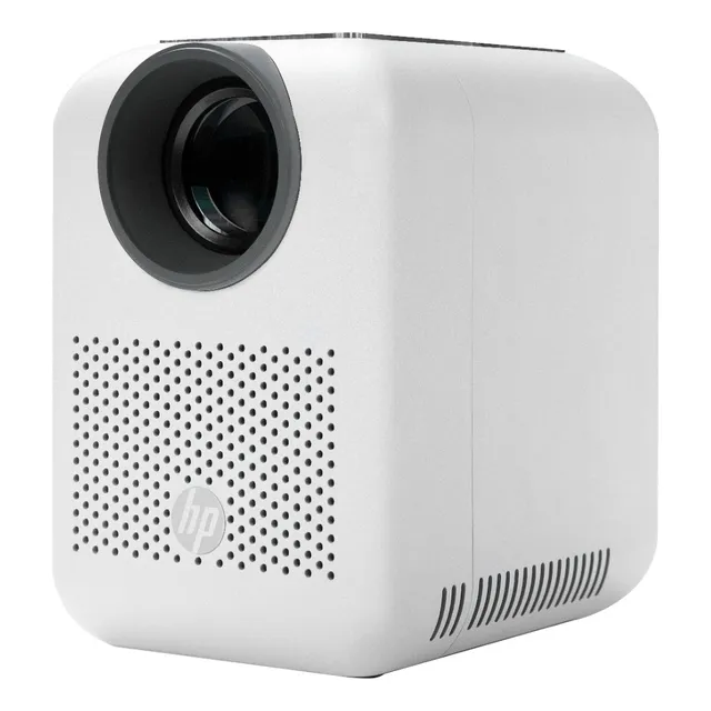 Proyector Portátil Hp Cc180 3 En 1 Con Roku Incorporado Hd 720p 200 Lúmenes Color Blanco