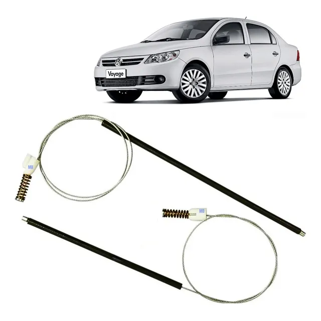 Cabo De Aço Maquina Vidro Manual Gol G5 G6 Voyage Traseiro
