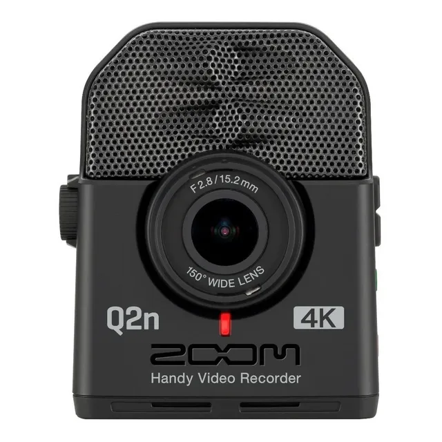 Zoom Q2n4k Videograbadora 4k Con Micrófonos Estéreo X/y Color Black