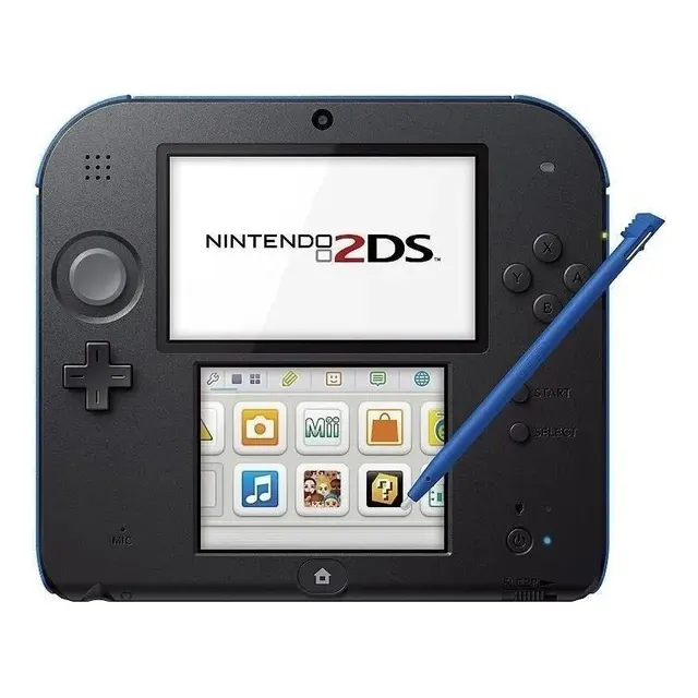 Nintendo 3ds 2ds Standard Color Azul Y Negro