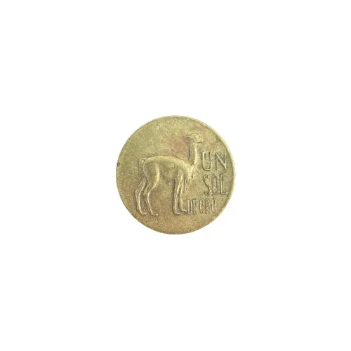 Moneda De 1 Sol Peruano, Año 1969.