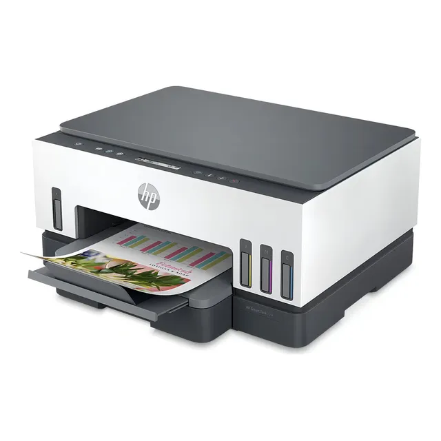 Impressora Multifuncional Hp Smart Tank 724 Tinta Continua, Cor, Wi-fi, Scanner, Duplex (2g9q2a) Impressora Multifuncional Hp Smart Tank 724 Tinta Continua, Cor, Wi-fi, Scanner, Duplex (2g9q2a)