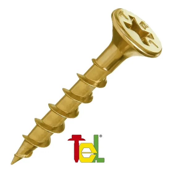 Tornillo Autoperf Madera Tel Fix 6 X 1 1/2 Ddo X 500 Un