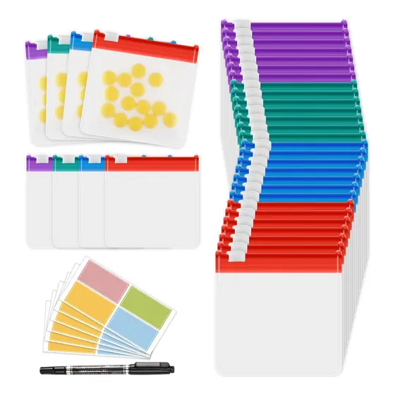 Marforever 39 Pcs Pill Pouch Bags -pill Pouches 2pm31