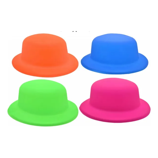 Sombrero Fluo Cotillón Pack X 12 Fiestas Cumpleaños 