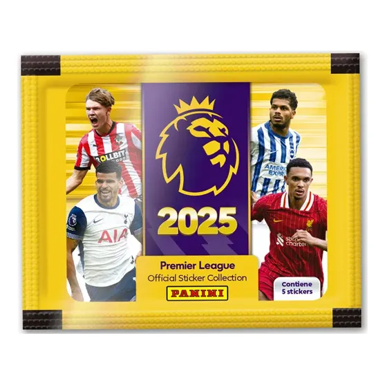 20 Sobres Panini Premier League 2025