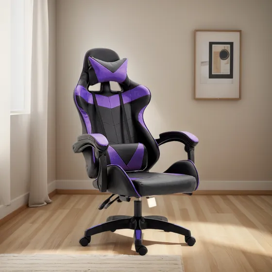 Silla De Juegos De Computadora Respaldo Ergonómico