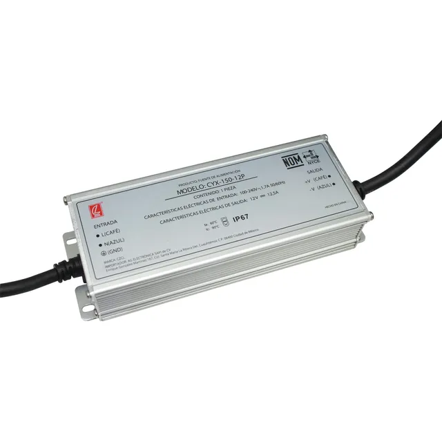 Fuente Conmutada P/exterior 150w 12v/12.5a Cyx-150-12p