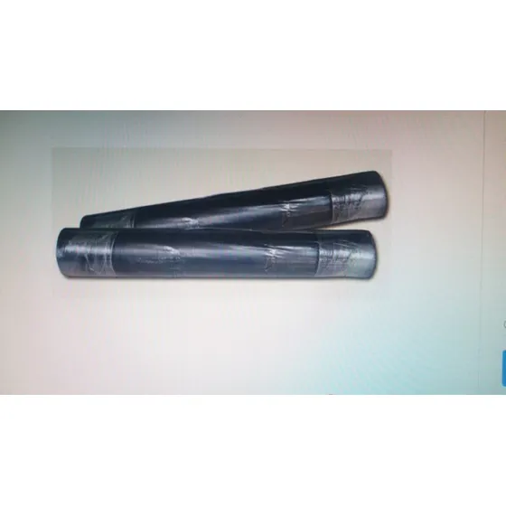 Rollo De Plastico Negro  Y Transparente