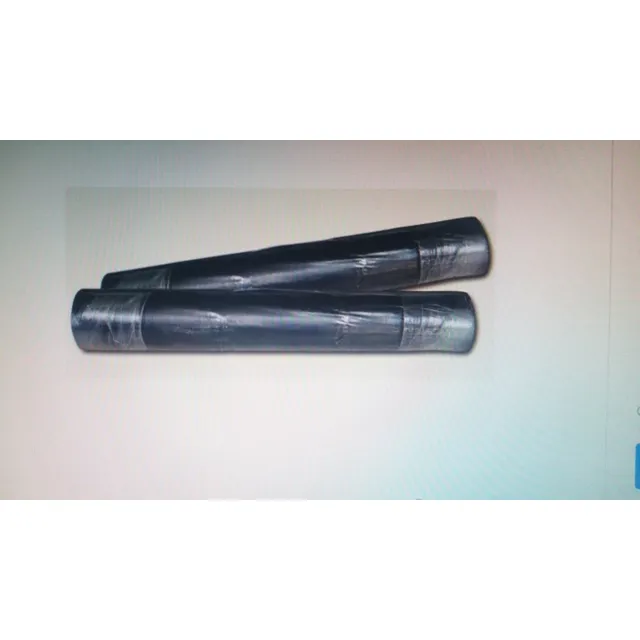 Rollo De Plastico Negro  Y Transparente