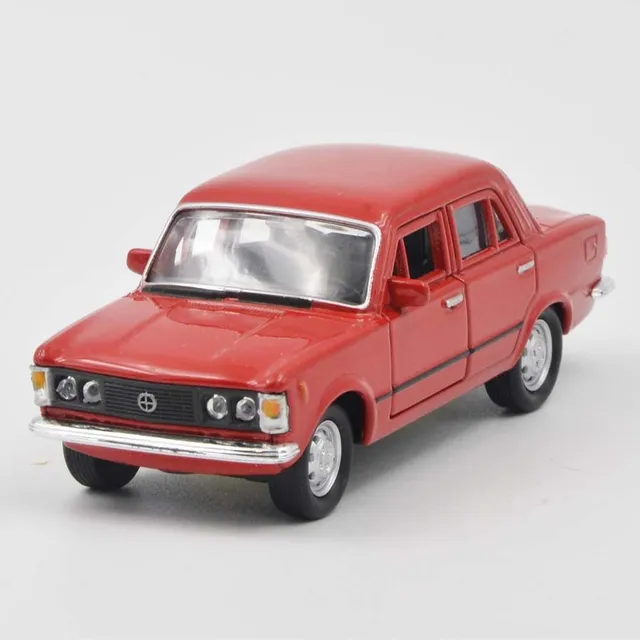 Fiat 125p Rojo Escala 1:34