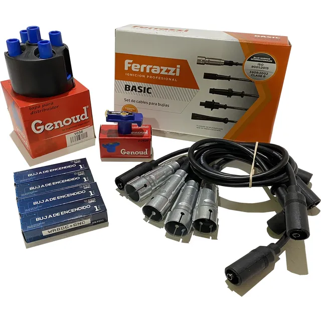 Kit Cable Bujia Tapa Rotor Distribuidor Polo Inyeccion