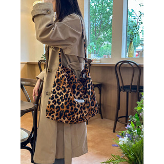 Bolso Con Estampado De Leopardo De Moda De Estilo Coreano La Bolso Con Estampado De Leopardo De Moda De Estilo Coreano La
