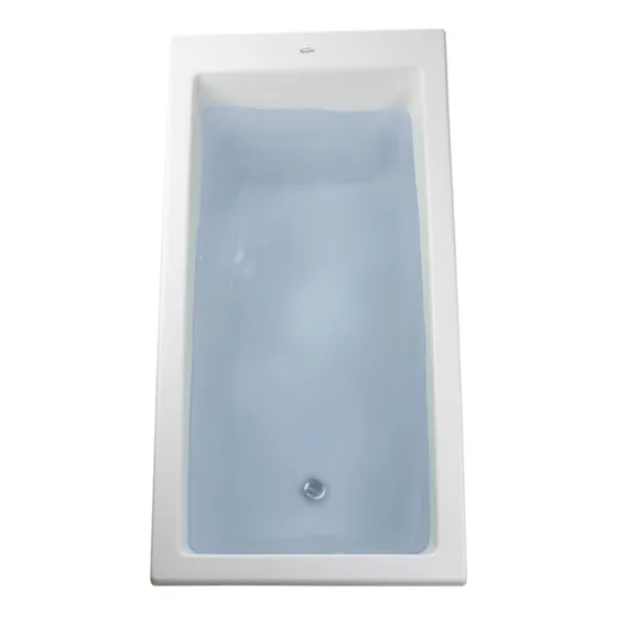 Bañera Empotrada Ferrum Niza De 1700mm X 800mm X 400mm Color Blanca