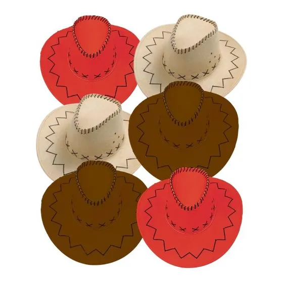 Set Gorros Vaquero Tradicional X6