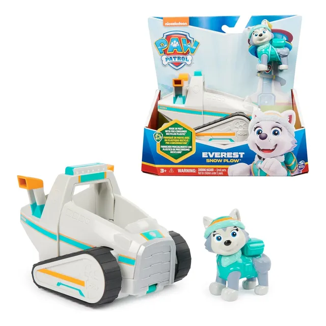 Paw Patrol Everest Snow Plow Vehiculo Y Personaje