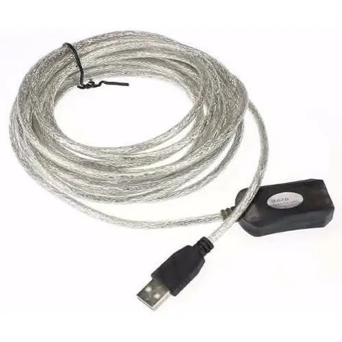 Cable Extension Usb Activa Amplificada 5 Metros Sin Pérdidas