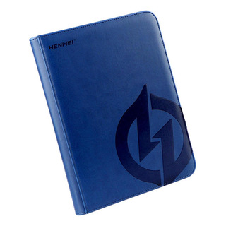 480 Trading Cards Case Binder Con Cremallera 12 Azul 480 Trading Cards Case Binder Con Cremallera 12 Azul