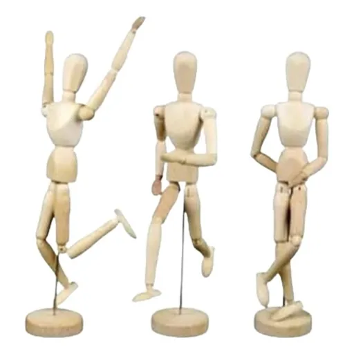 Maniqui Muñeco Articulado, 20cm, 3d Dibujo Arte Adorno Dummy