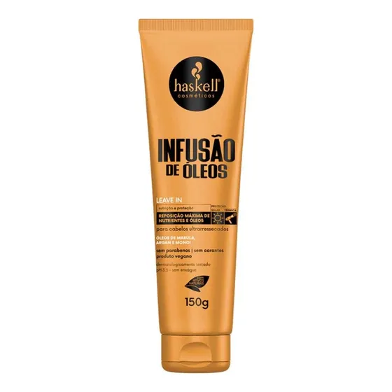 Leave in Infusão de Óleos 150g Haskell