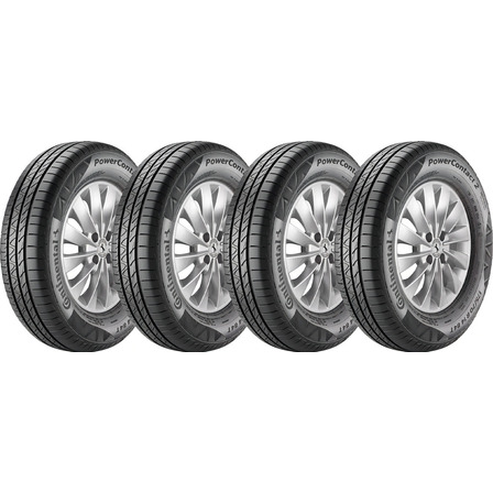 Kit 4 Pneus Continental Powercontact 2 P 185/65r15 88 H Kit 4 Pneus Continental Powercontact 2 P 185/65r15 88 H