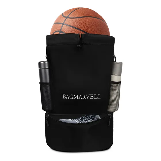 Mochila Esportiva Dobrável Com Compartimento Para Tênis