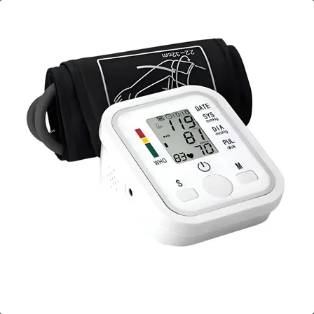 Aparelho Medidor D/pressão Digital Braço Arterial Automático Branco