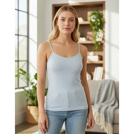 Regata Feminina Lisa De Alcinhas Em Cotton Premium Conforto