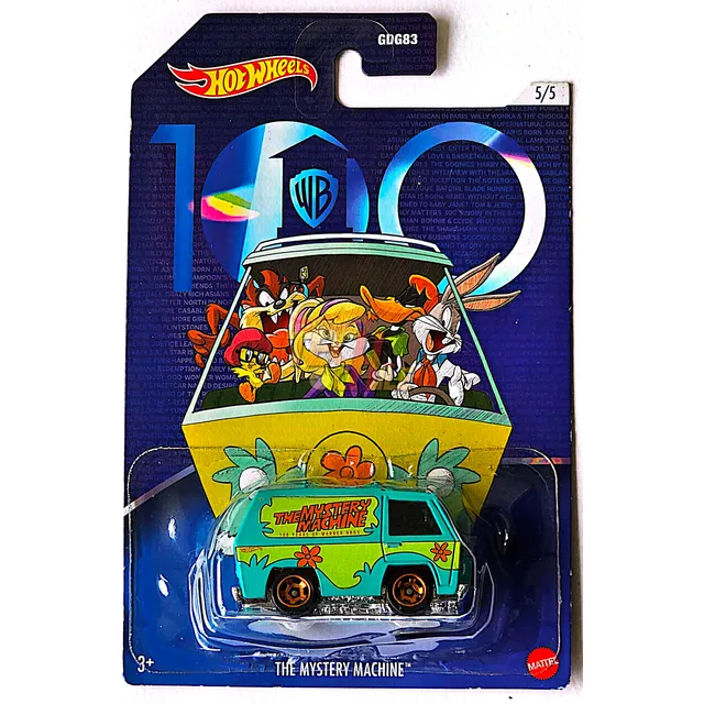 The Mystery Machine Scooby Doo 100th Anniversary Hot Wheels