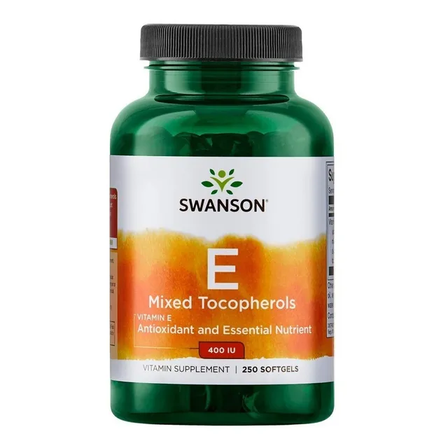 Vitamina E Natural 400 Iu Mixed Tocopherols, 250 Softgels