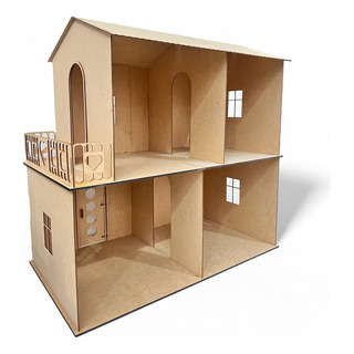 Casa De Muñecas Para Barbie Grande 29cm Ventana Normal Casa De Muñecas Para Barbie Grande 29cm Ventana Normal