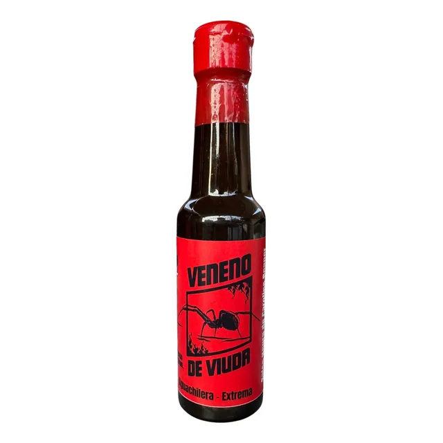 Salsa Negra De Carolina Reaper Veneno De Viuda, Extrema