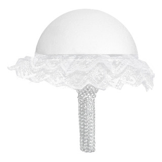 Xiaery Soporte For Ramo De Flores De Novia, Encaje, Espuma, Xiaery Soporte For Ramo De Flores De Novia, Encaje, Espuma,