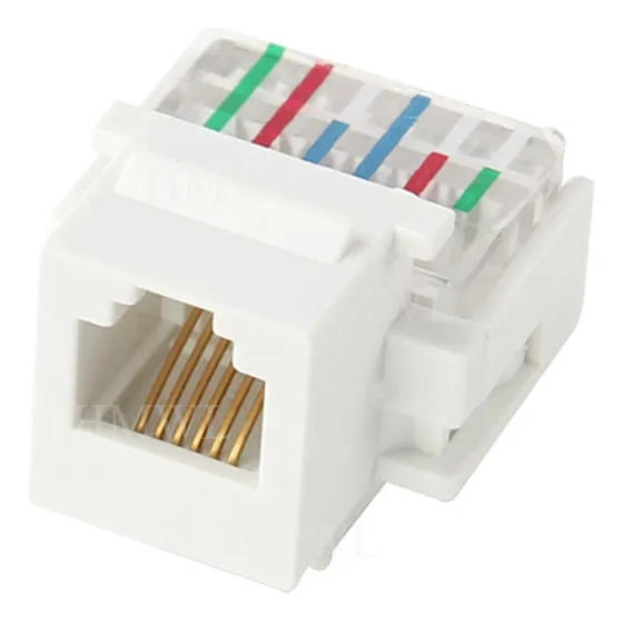 Keystone Jack Coupler Rj11 Cat 3 Blanco Hn3-kj-660-wh Howell