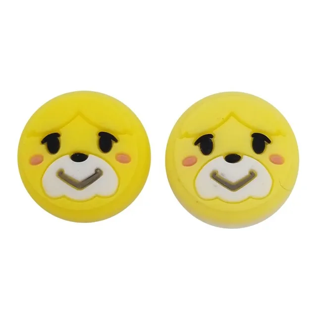 Gomitas De Perro Amarillo Para Joystick De Nintendo Switch 