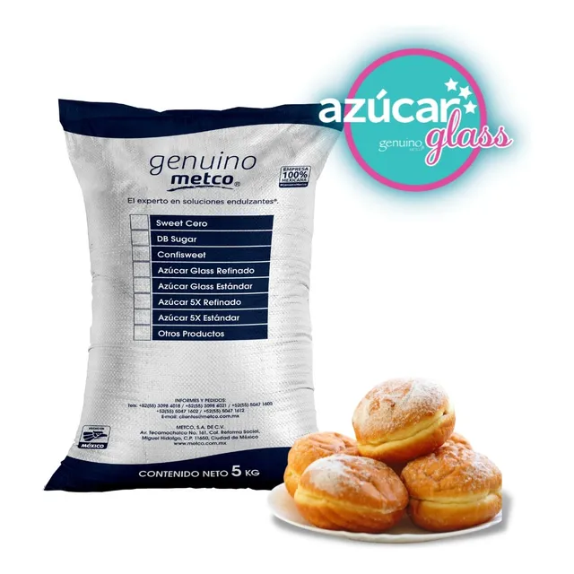 Azúcar Glass Genuino Metco® Bulto 5kg