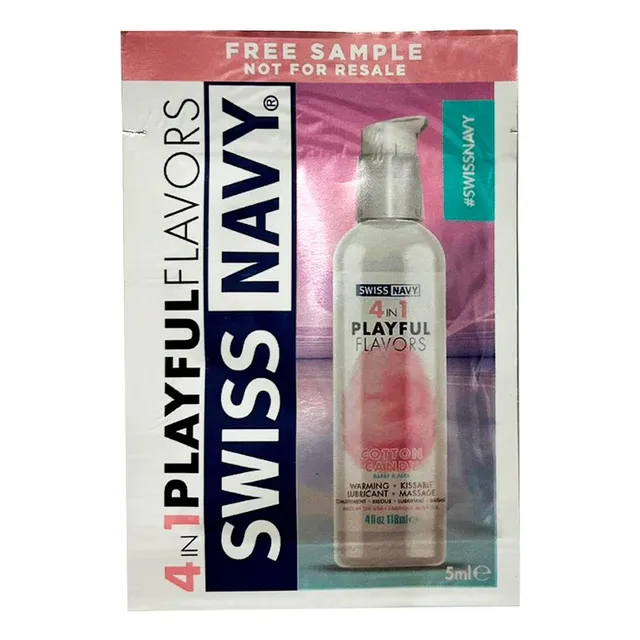 Lubricante Intimo 4 En 1 Swiss Navy Sachet 5ml