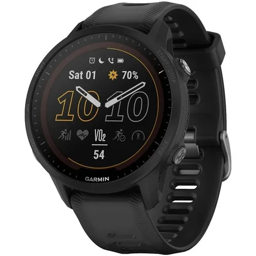 Smartband Garmin Forerunner 955 Sport caja negra, malla negra y bisel negro Garmin Forerunner 955