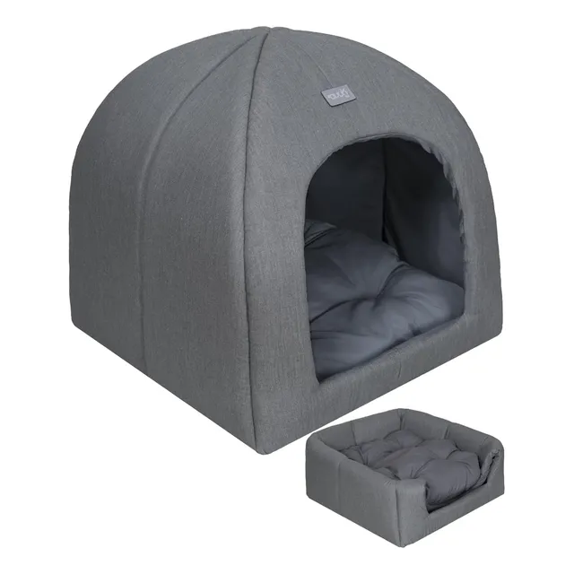 Cama Iglu 2x1 Luxury Edition Avuk Casa Para Cachorro E Gato