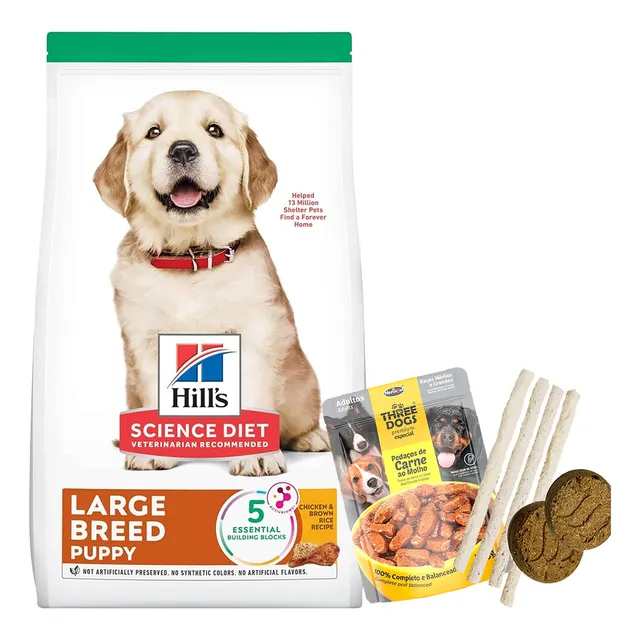 Comida Hills Cachorro Raza Grande 12,5 Kg + Regalo + Envío