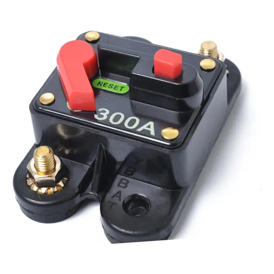 Interruptor Disyuntor 300 Amper Dc 12v 24v Fusible Automotri