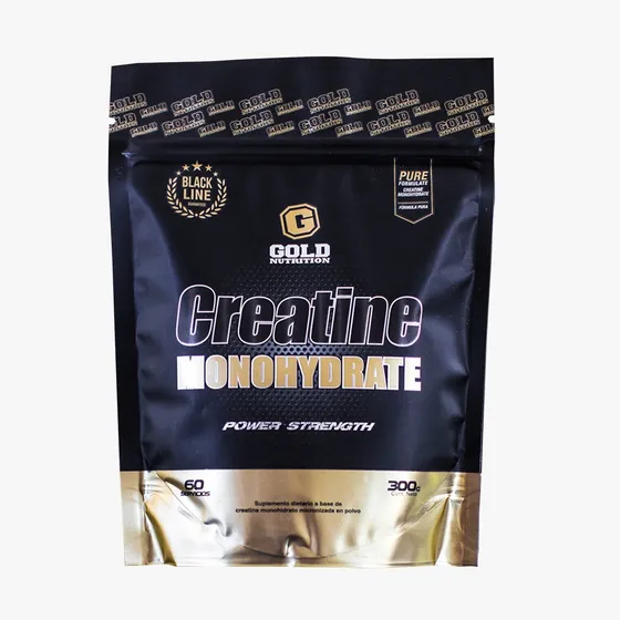 Creatina Monohidratada Gold Nutrition 300grs Masa Muscular