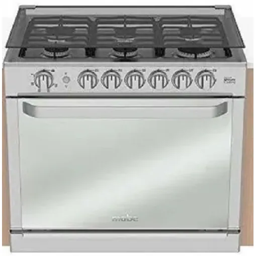 Cocina Mabe 6 Hornillas A Gas Empotrable 76cm Ancho
