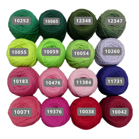 Hilo Pabilo Unicolor Y Matizado 20 Ovillos 40g