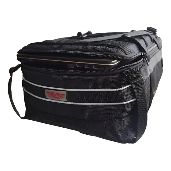 Maleta Baul Porta Laptop Para Parrilla Trasera De Bicicleta