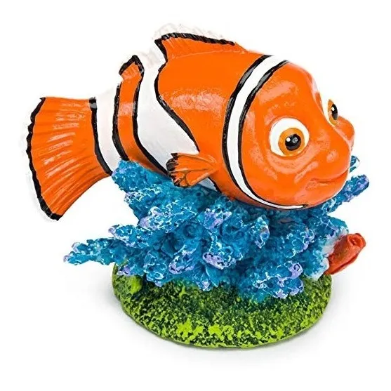 Penn Plax Buscando A Nemo En Coral Mini Ornamento Del Acuari