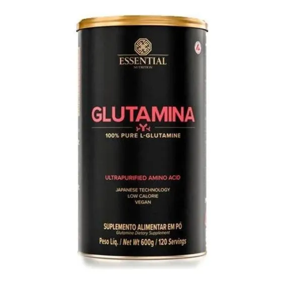 Glutamina Lata (600g/120ds) Essential